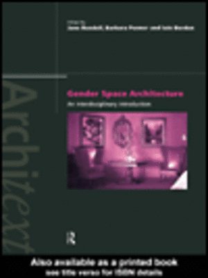 cover image of Gender Space Architecture
